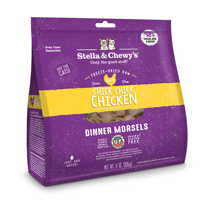 Stella & Chewy's Dinner Chicken Freeze-Dried Cat Food - 8 Oz