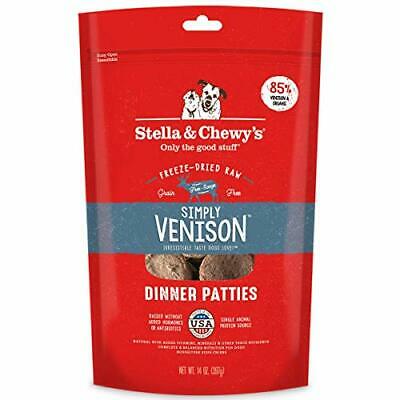 Stella & Chewy's Dinner Patties Simple Venison Freeze-Dried Dog Food - 14 Oz  