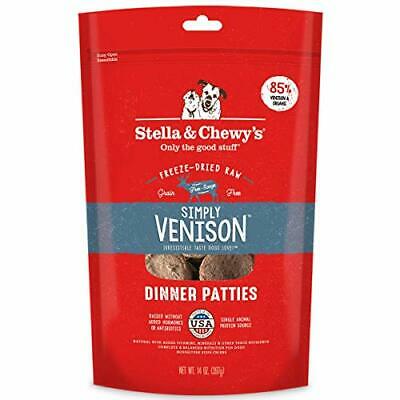 Stella & Chewy's Dinner Patties Simple Venison Freeze-Dried Dog Food - 14 Oz