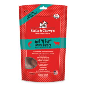 Stella & Chewy's Dinner Patties Surf and Turf Freeze-Dried Dog Food - 14 Oz  