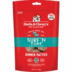 Stella & Chewy's Dinner Patties Surf and Turf Freeze-Dried Dog Food - 5.5 Oz  