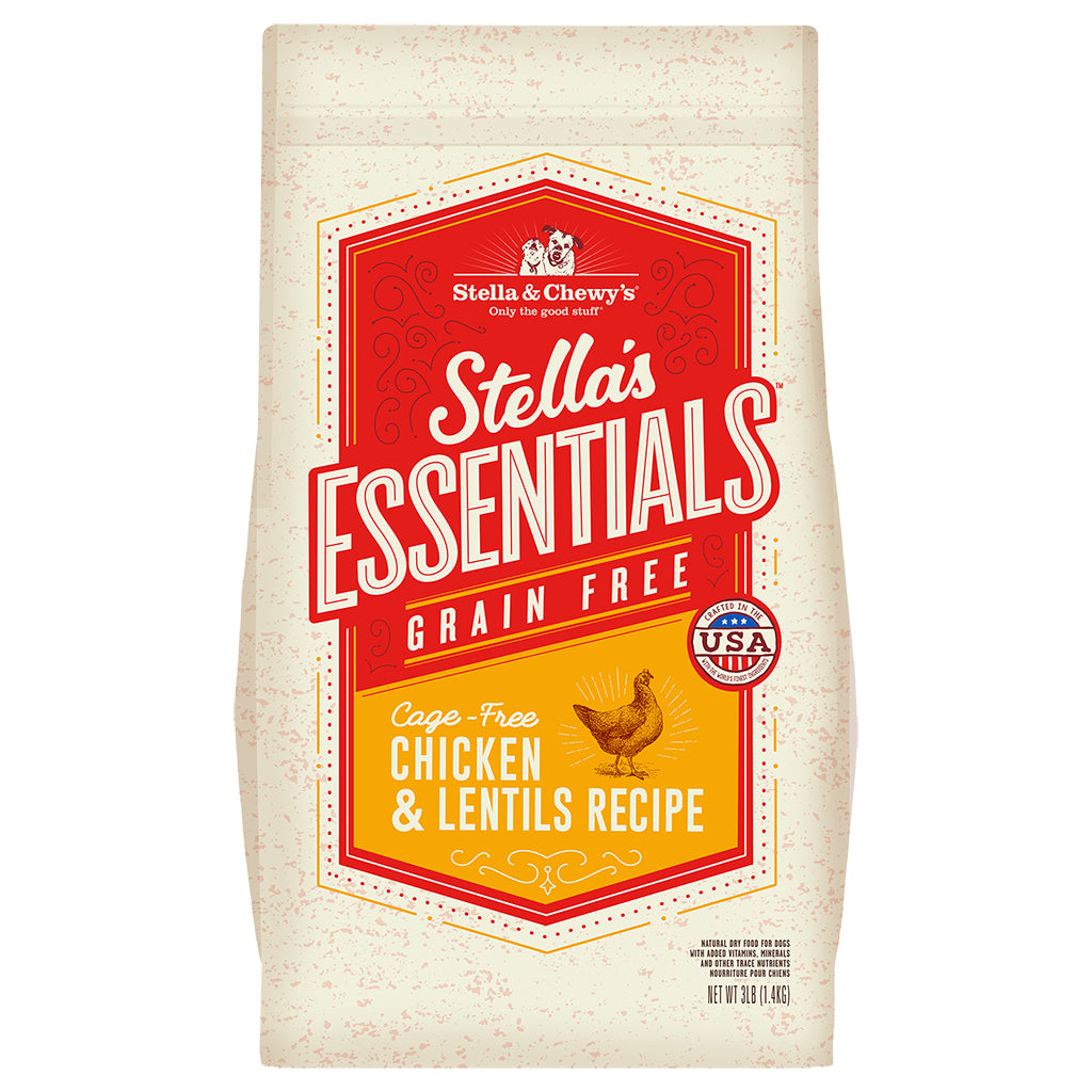 Stella & Chewy's Essentials Wide Open Grain-Free Chicken Dry Dog Food - 3 lbs  