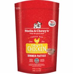 Stella & Chewy's Frozen Dog Food Dinner Patties Chicken - 3 lbs  