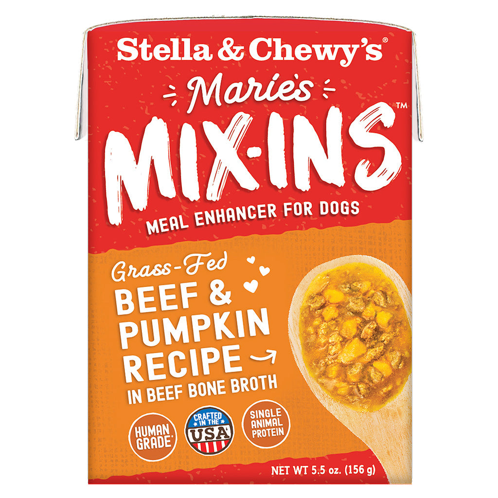 Stella & Chewy's Marie's Mix Beef Pumpkin Canned Dog Food - 5.5 Oz - Case of 12  