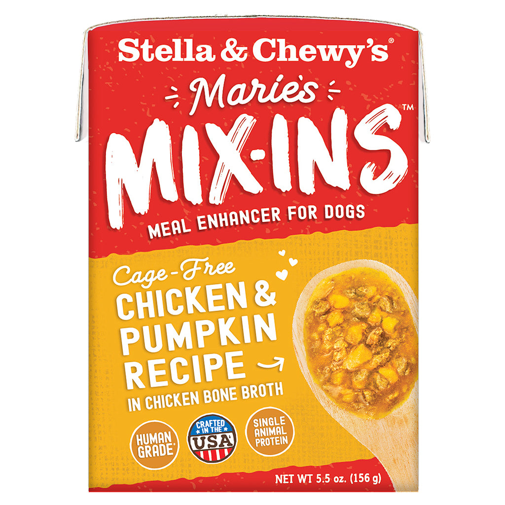 Stella & Chewy's Marie's Mix Chicken and Pumpkin Canned Dog Food - 5.5 Oz - Case of 12  