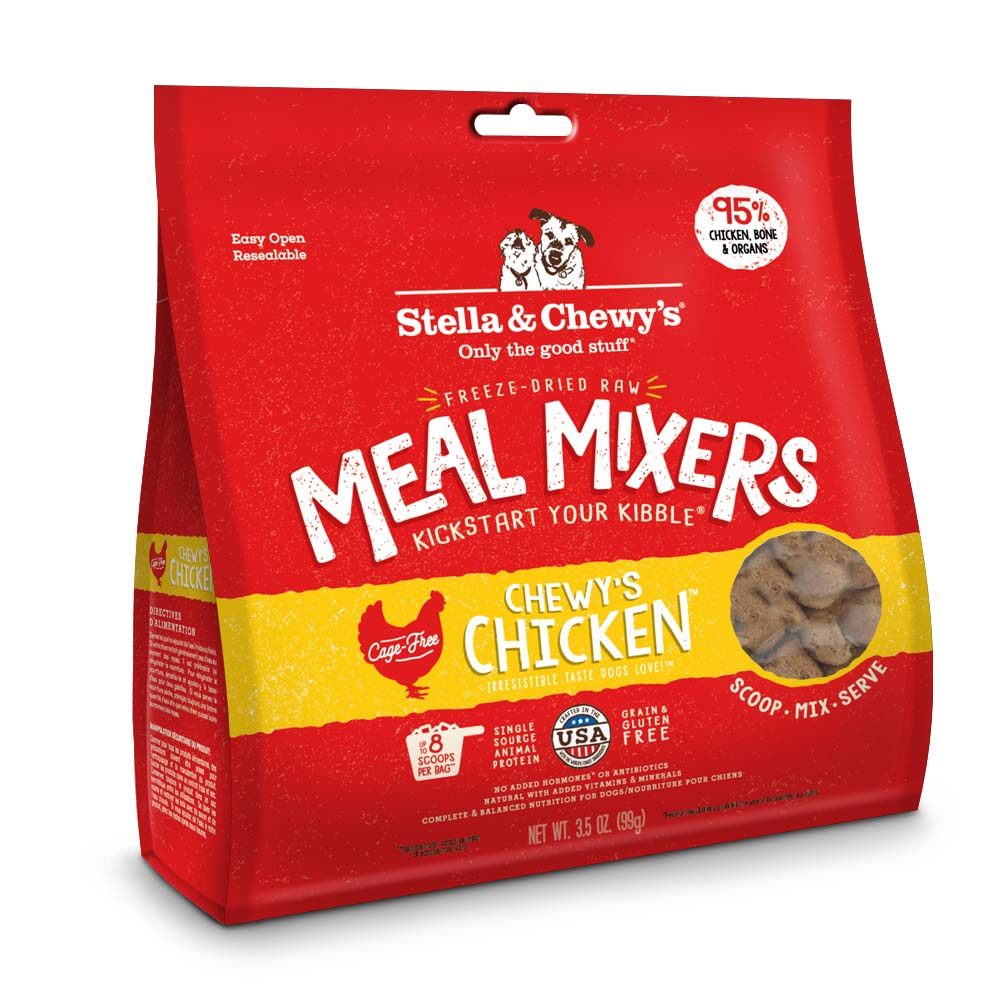 Stella & Chewy's Mixers Chicken Freeze-Dried Dog Food - 3.5 Oz  