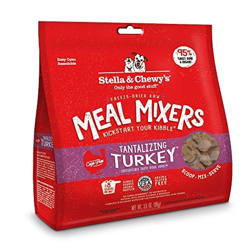 Stella & Chewy's Mixers Turkey Freeze-Dried Dog Food - 3.5 Oz  