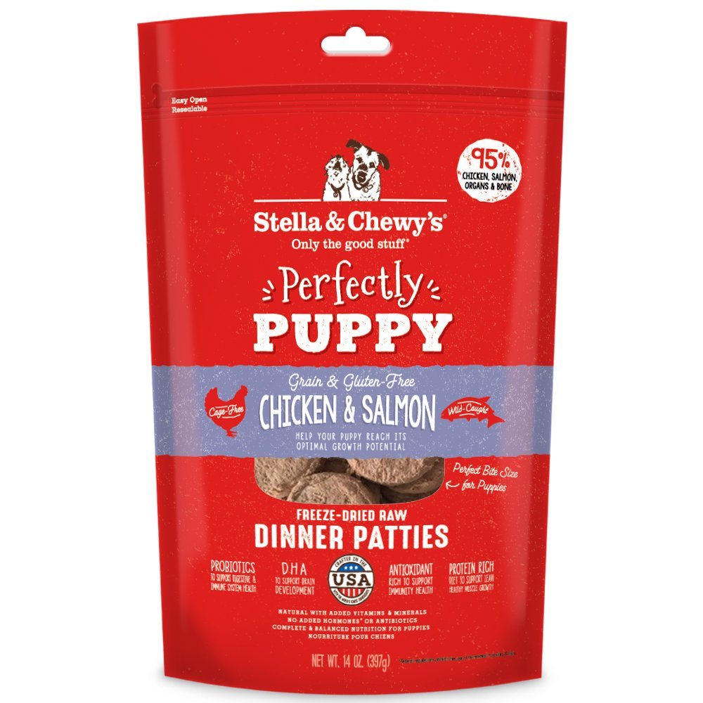 Stella & Chewy's Puppy Chicken and Salmon Freeze-Dried Dog Food - 14 Oz  