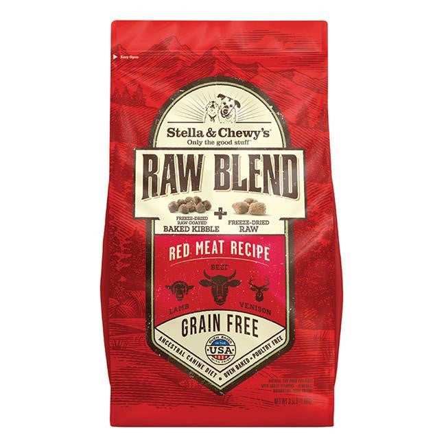 Stella & Chewy's Raw Blend Red Meat Dry Dog Food - 3.5 lbs  