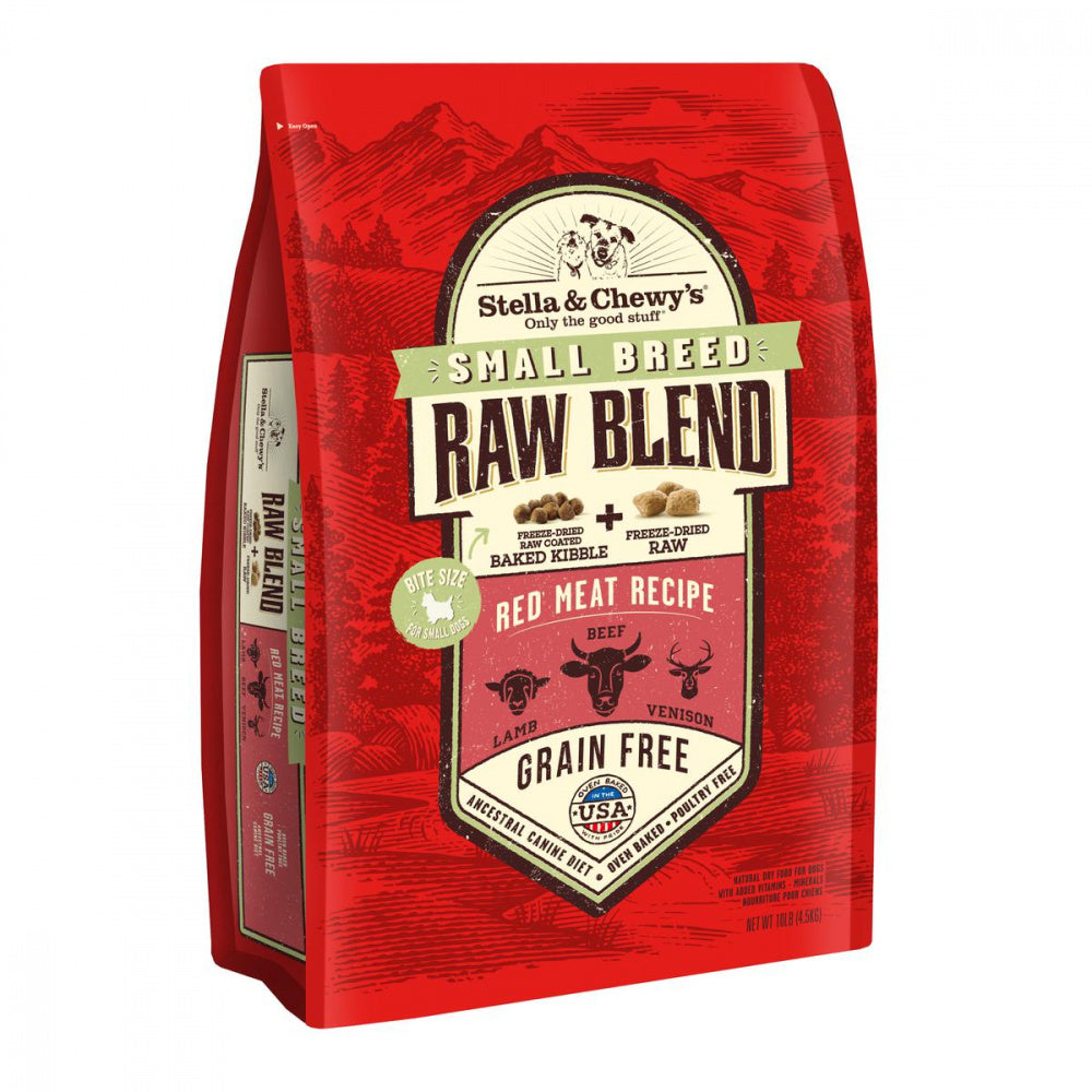 Stella & Chewy's Raw Blend Small Breed Red Meat Dry Dog Food - 10 lbs  