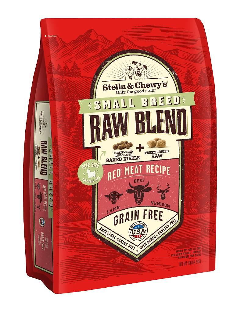 Stella & Chewy's Raw Blend Small Breed Red Meat Dry Dog Food - 3.5 lbs  