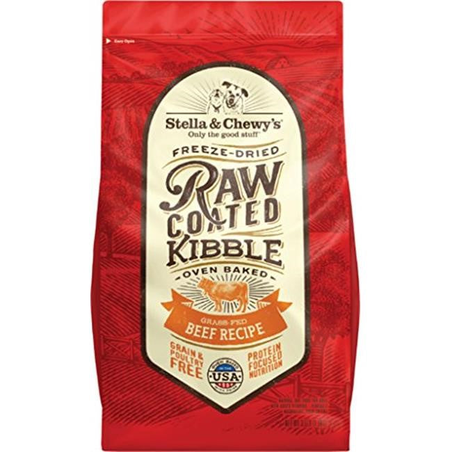 Stella & Chewy's Raw Coated Beef Dry Dog Food - 3.5 lbs  