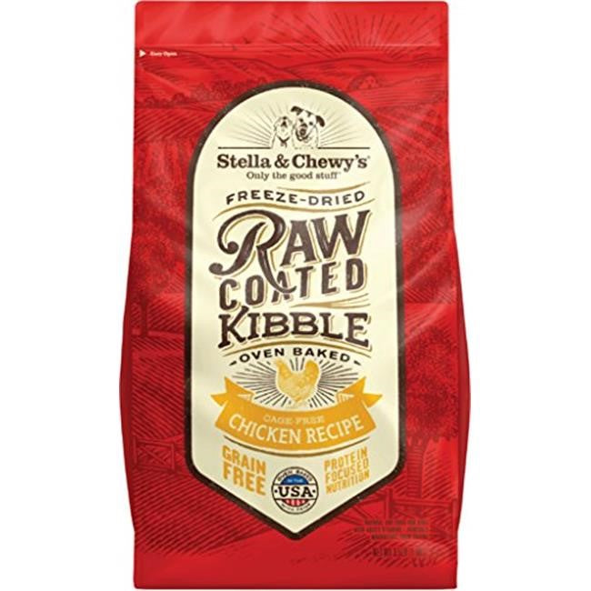 Stella & Chewy's Raw Coated Chicken Dry Dog Food - 3.5 lbs  