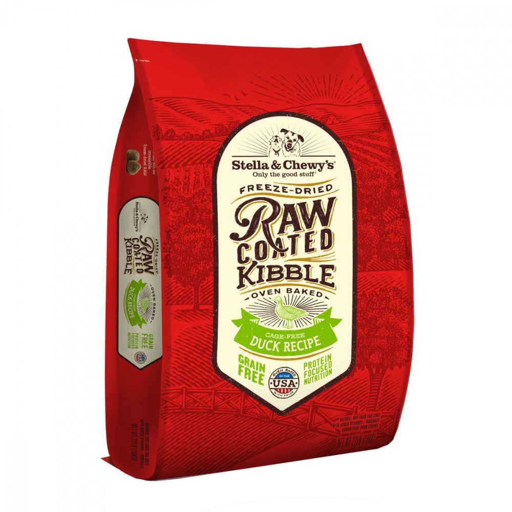 Stella & Chewy's Raw Coated Duck Dry Dog Food - 3.5 lbs  