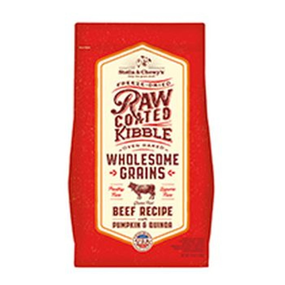 Stella & Chewy's Raw Coated Wholesome Beef Dry Dog Food - 22 lbs  