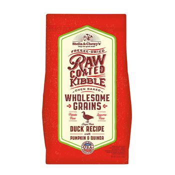 Stella & Chewy's Raw Coated Wholesome Duck Dry Dog Food - 22 lbs  