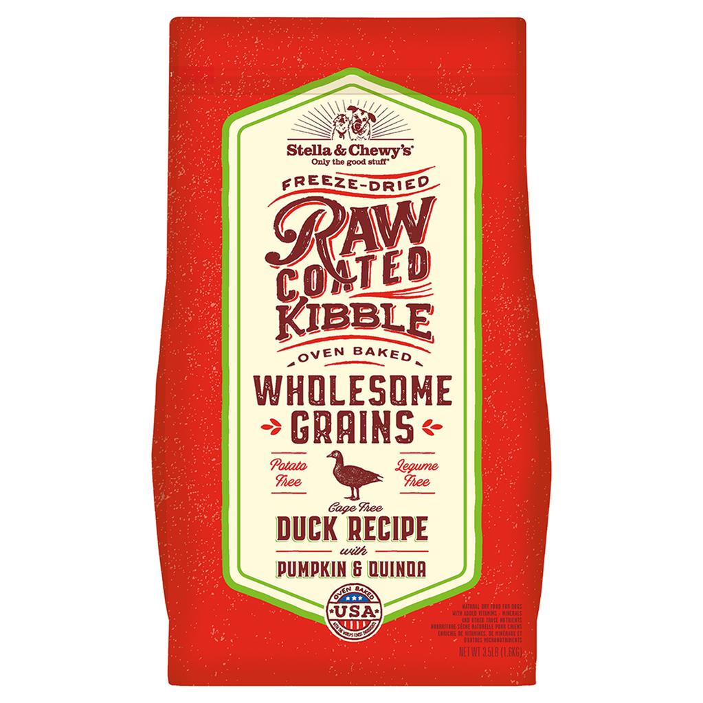 Stella & Chewy's Raw Coated Wholesome Duck Dry Dog Food - 3.5 lbs  