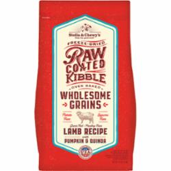 Stella & Chewy's Raw Coated Wholesome Lamb Dry Dog Food - 22 lbs  