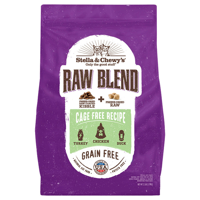 Stella & Chewy's Raw Poultry Blend Dry Cat Food - 2.5 lbs