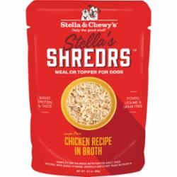 Stella & Chewy's Shredders Chicken Wet Dog Food - 2.8 Oz - Case of 24  