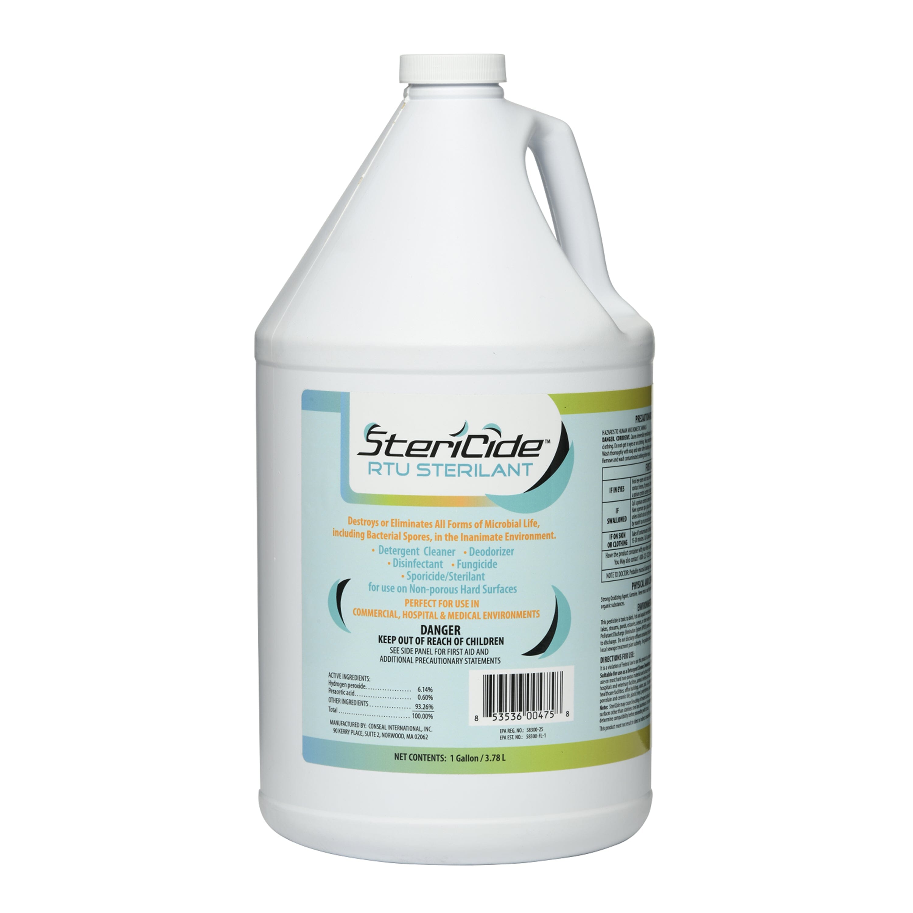 Stericide RTU Sterilant Cleaner - 1 gal  