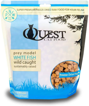 Steve's Quest White Fish Nuggets Freeze-Dried Cat Treats - 10 oz