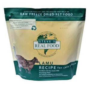 Steve's Real Food Dog and Cat Freeze-Dried Nuggets Lamu - 1.25 lbs  