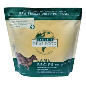Steve's Real Food Dog and Cat Freeze-Dried Nuggets Lamu - 1.25 lbs