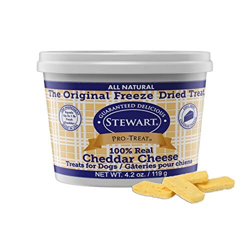 Stewart Pro-Treat Freeze Dried Dog Treats - Cheddar Cheese - 4.2 Oz