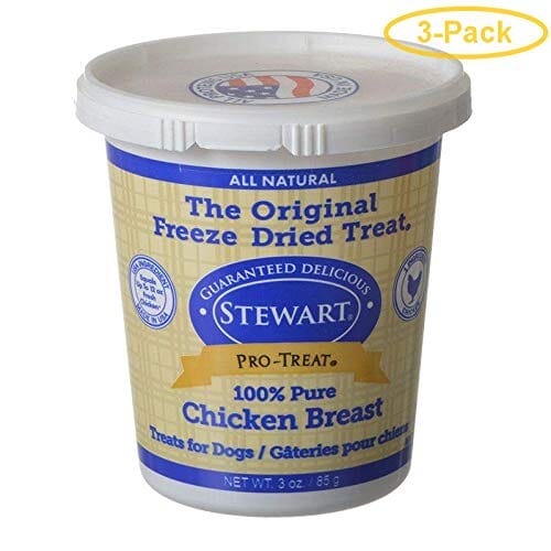 Stewart Pro-Treat Freeze Dried Dog Treats - Chicken Breast - 3 Oz  