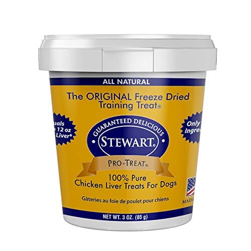 Stewart Pro-Treat Freeze Dried Dog Treats - Chicken Liver - 3 Oz  