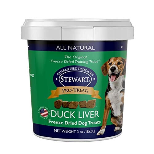 Stewart Pro-Treat Freeze Dried Dog Treats - Duck Liver - 3 Oz  