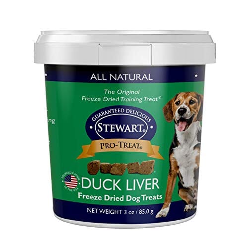 Stewart Pro-Treat Freeze Dried Dog Treats - Duck Liver - 3 Oz