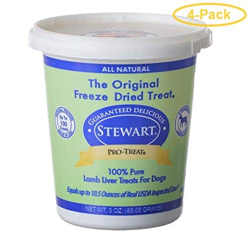 Stewart Pro-Treat Freeze Dried Dog Treats - Lamb Liver - 3 Oz