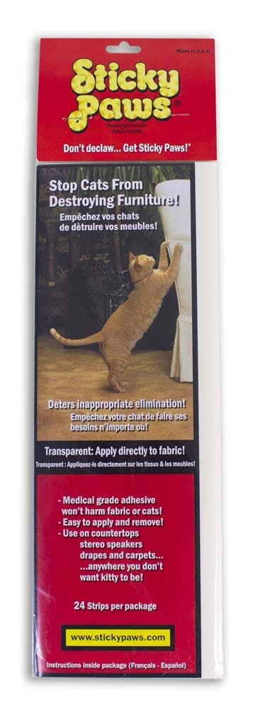 Sticky Paws Furniture Protector - 24 Count  