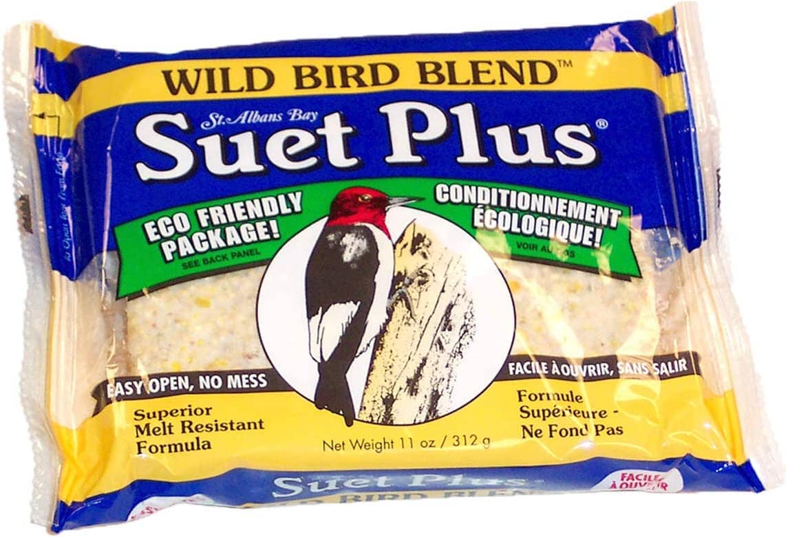 Suet Cakes Plus Wild Bird Blend Suet Cakes Wild Bird Food - Wildbird - 11 Oz  