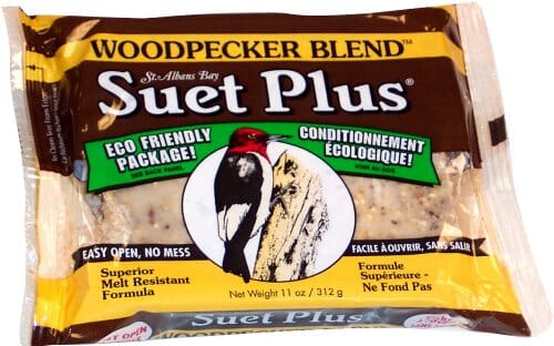 Suet Cakes Plus Woodpecker Blend Suet Cakes Wild Bird Food - Woodpecker - 11 Oz  