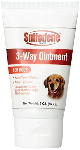 Sulfodene 3-Way Skin and Coat Relief Ointment for Dogs - 2 Oz  