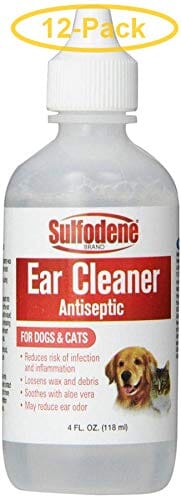 Sulfodene Ear Cleaner Antiseptic for Dogs & Cats - 4 Oz
