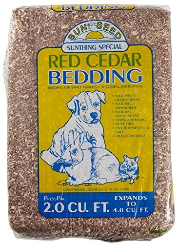 Sunseed Aromatic Red Cedar Bedding - 5 cu ft  