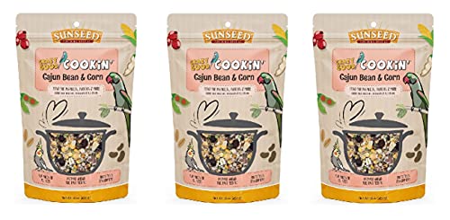 Sunseed Crazy Good Cookin' - Cajun Bean & Corn - 16 oz - Pack of 6  