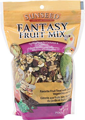 Sunseed Fantasy Fruit Mix - 11 oz