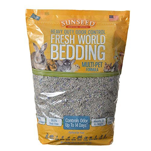 Sunseed Fresh World Bedding - Multi-Pet Formula - 975 cu in - Pack of 3  