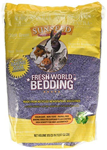 Sunseed Fresh World Bedding - Purple - 975 cu in - Pack of 3