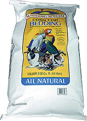 Sunseed Natural Corn Cob Bedding & Litter - 2 cu ft
