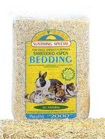 Sunseed Shredded Aspen Bedding - 1200 cu in  