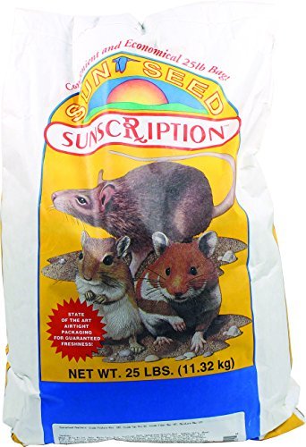 Sunseed SunBasics Hamster & Gerbil Food - 25 lb  