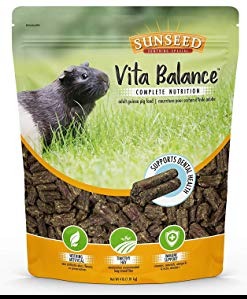 Sunseed Vita Balance Adult Guinea Pig Food - 4 lb - Pack of 6
