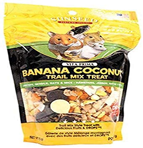 Sunseed Vita Prima - Banana Coconut Trail Mix Treat - 5 oz