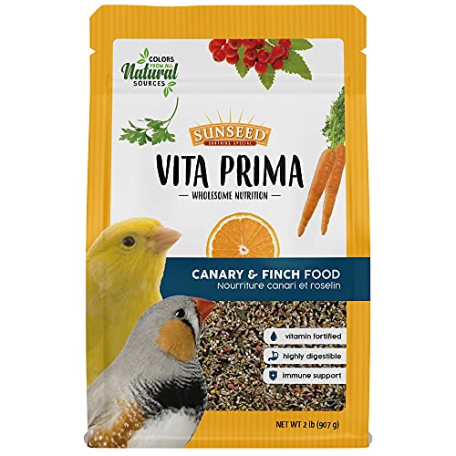 Sunseed Vita Prima - Canary & Finch Food - 2 lb - Pack of 6